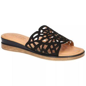 Bella Vita Women's Italy Cas-Italy Slide Sandals